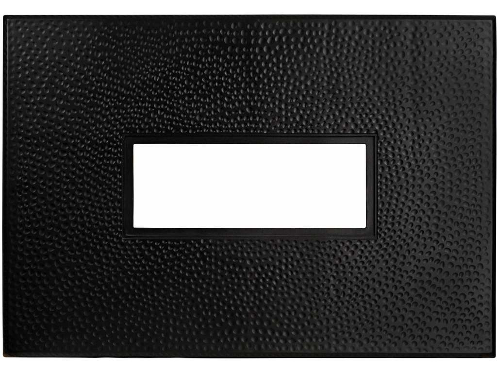 Woodard 05346FP  Hammered 42 X 60 Rectangular Fire Pit Top with Burner Cover