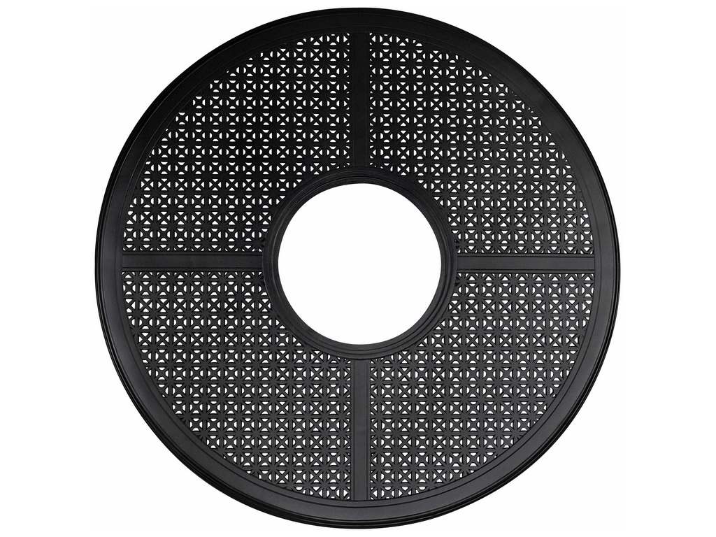 Woodard 05160FP  Hampton 60 inch Round Fire Table Top with Burner Cover