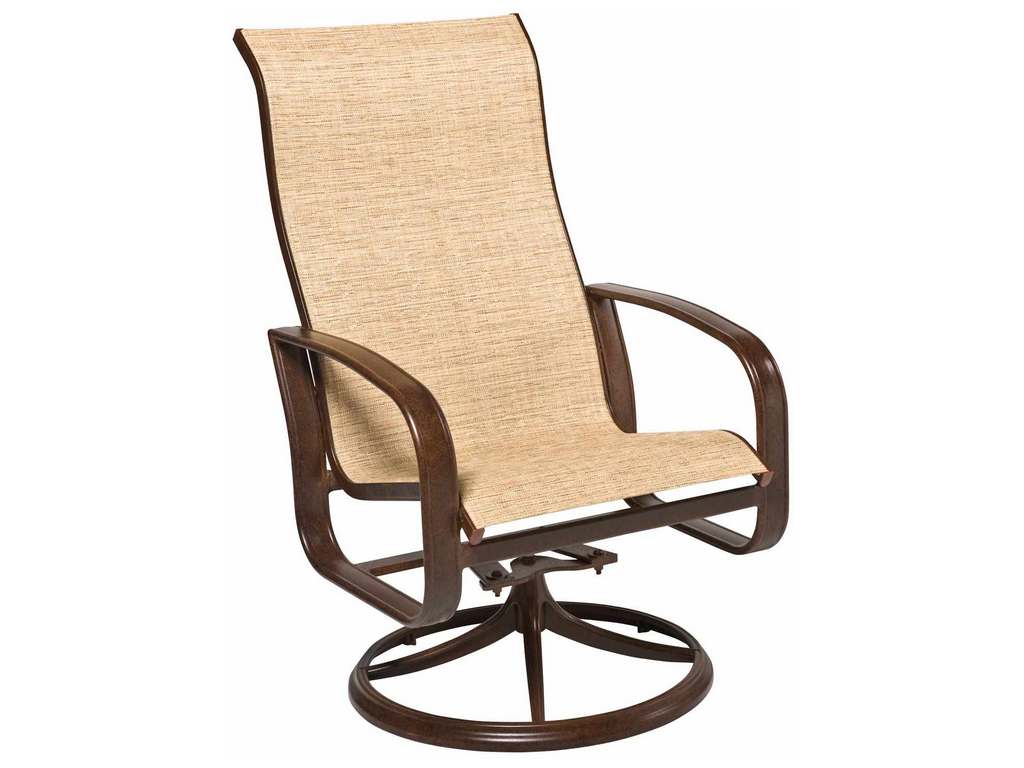 Woodard 2FX488 Cayman Isle High-Back Swivel Rocker