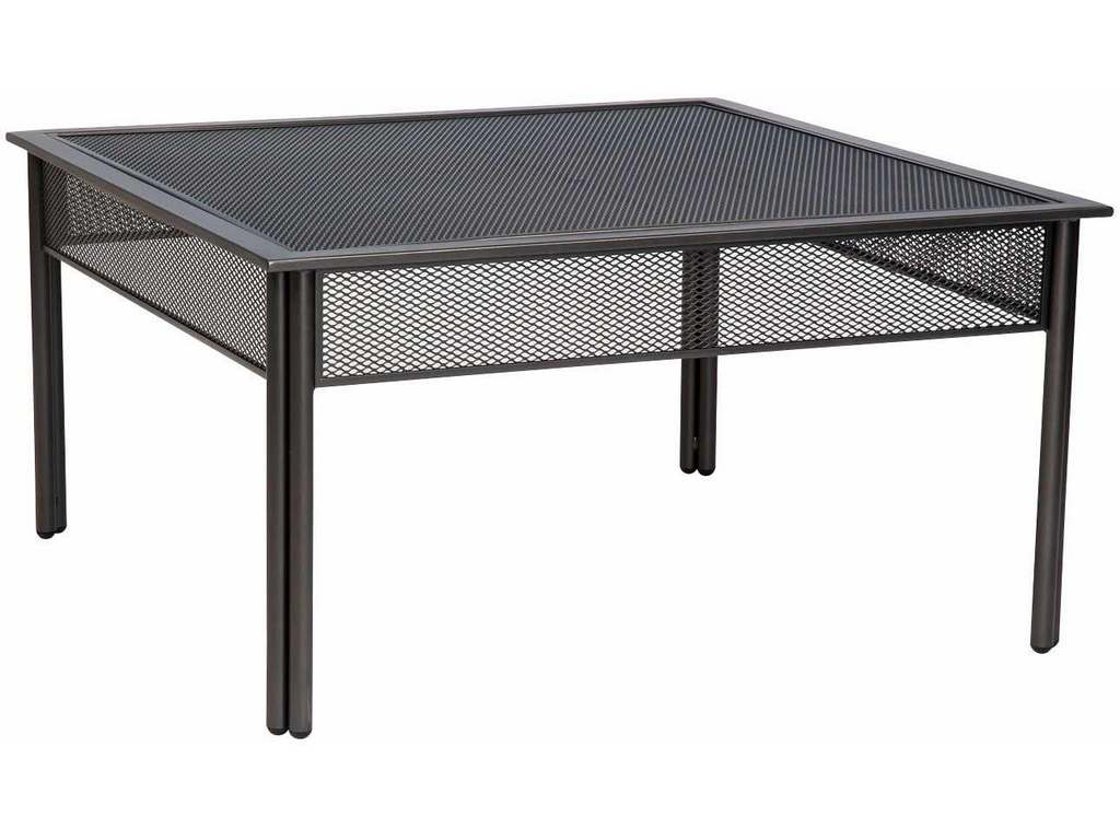 Woodard 2J0053MM Jax   38 inch Square Coffee Table
