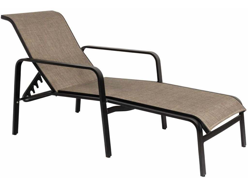 Woodard 6G0470 Landings Adjustable Chaise Lounge Stackable