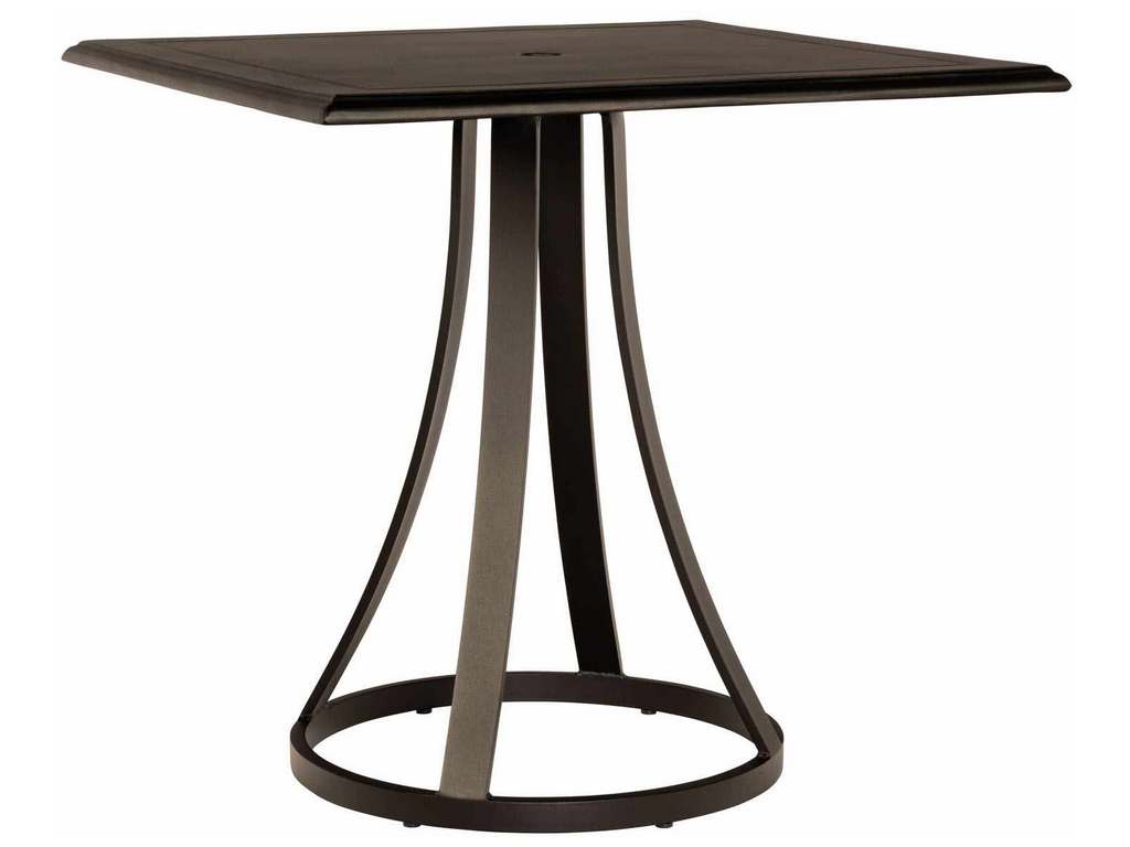 Woodard 5Y5500  09236 Solid Cast Complete Tables Square Counter Height Table