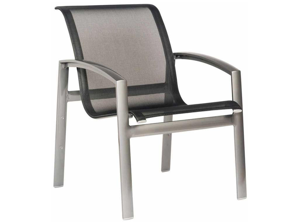 Woodard 320417 Metropolis   Sling Stacking Dining Armchair