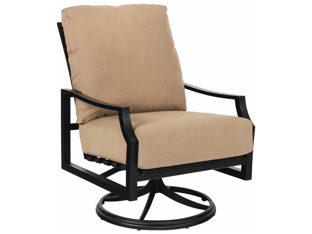Woodard 3S0477 Nico Cushion Swivel Rocking Lounge Chair Woodard 3S0477 Nico Cushion Swivel Rocking Lounge Chair