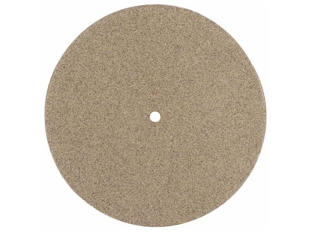 Woodard 0MC48  Oatmeal 48 inch Round Fiberglass Faux Granite Top