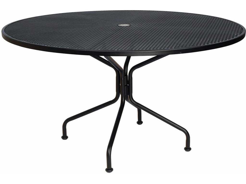 Woodard 190227  Premium Mesh RTA 54 inch Round Umbrella Table