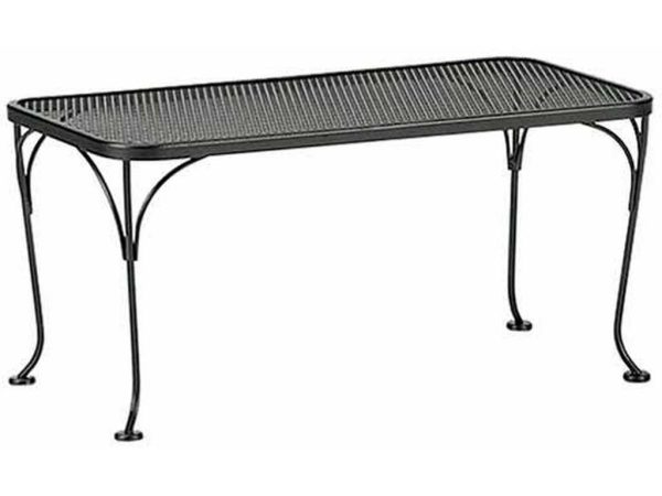 Woodard 190041  Tables and Accessories 18 inch x 36 inch Rectangular Coffee Table