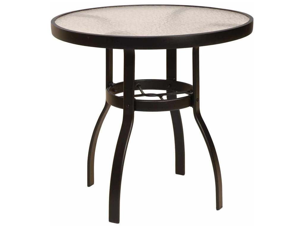 Woodard 822130W  Deluxe 30 inch Dining Table