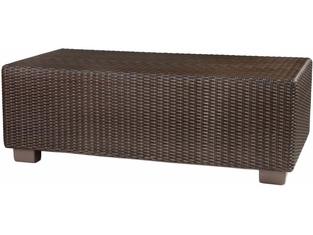 Woodard S511213 Montecito Rectangular Cocktail table