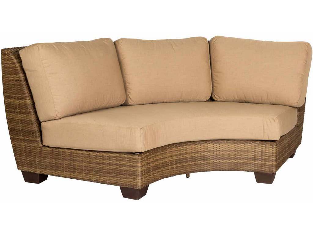 Woodard S523071 Saddleback Curved Sectional Unit