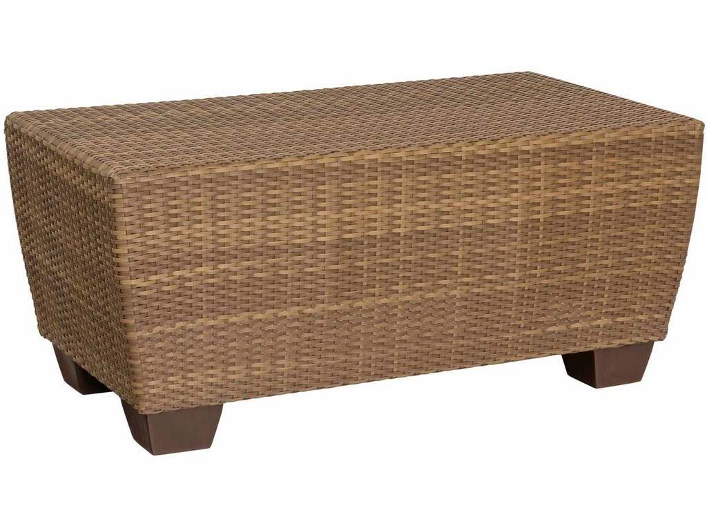 Woodard S523213 Saddleback Rectangular Coffee Table