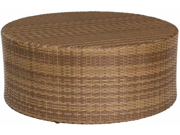 Woodard S523215 Saddleback Round Coffee Table