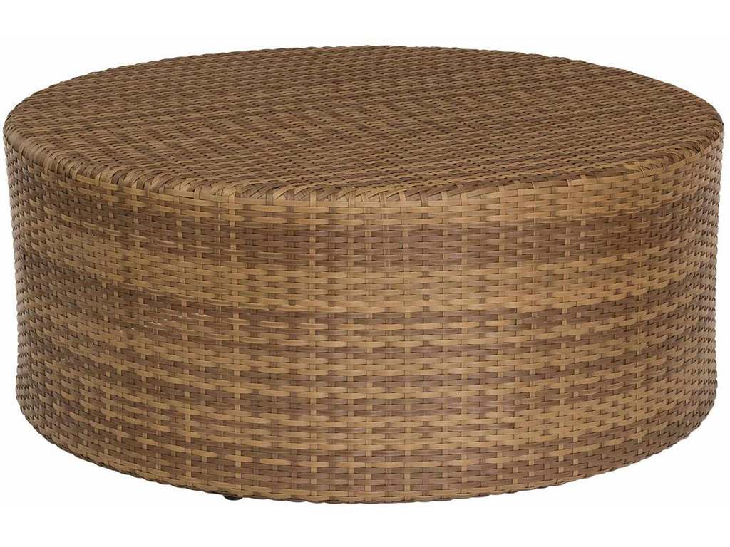 Woodard S523215 Saddleback Round Coffee Table