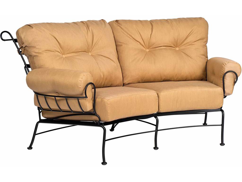 Woodard 790063 Terrace   Crescent Love Seat