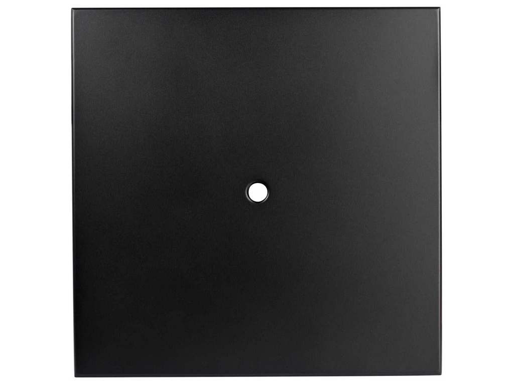 Woodard 13L36SU  Solid Iron Rolled Edge 36 inch Square Top