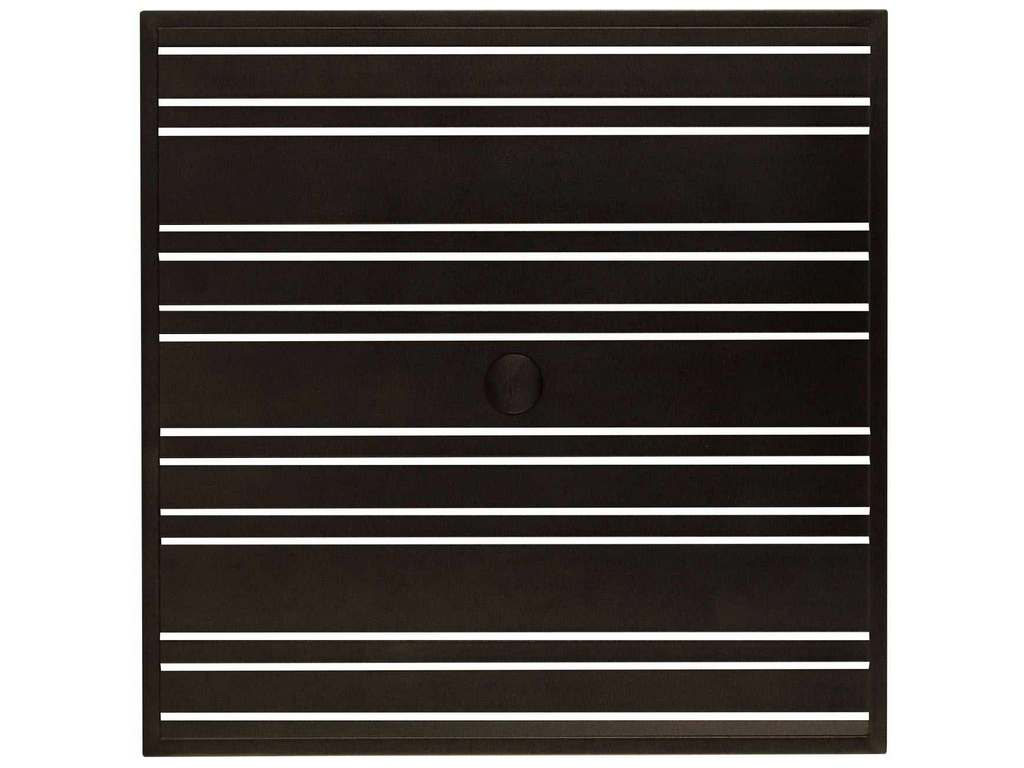 Woodard 02621  Tri Slat 22 inch Square Top