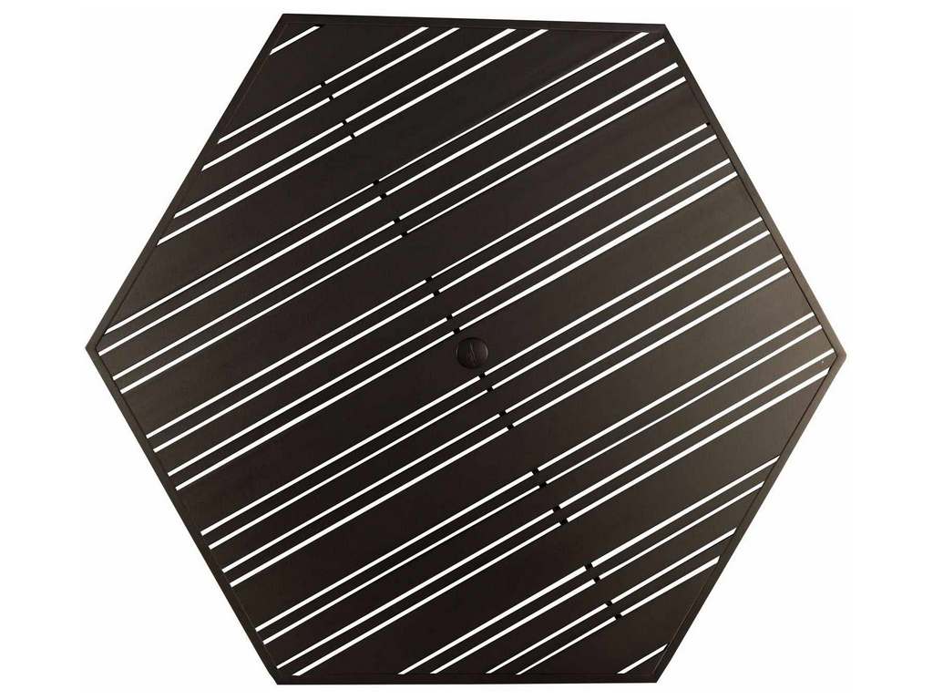 Woodard 02662  Tri Slat 60 inch Hexagonal Top