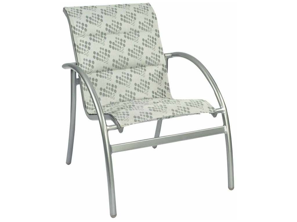 Woodard 5D0501 Tribeca   Padded Dining Armchair
