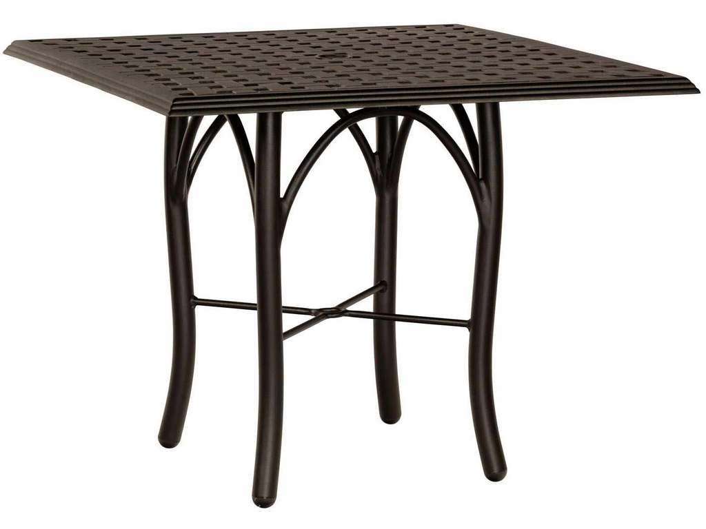 Woodard 5D3200  04937 Thatch Complete Tables Square Bistro Table