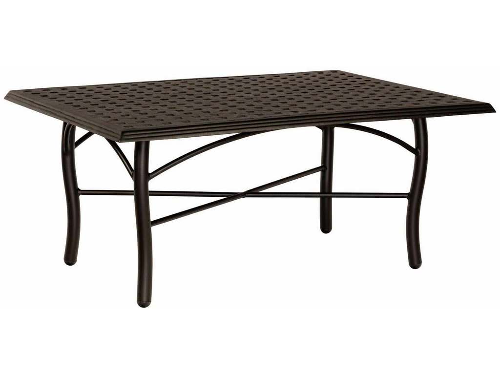 Woodard 5D4500  04945 Thatch Complete Tables Rectangular Coffee Table