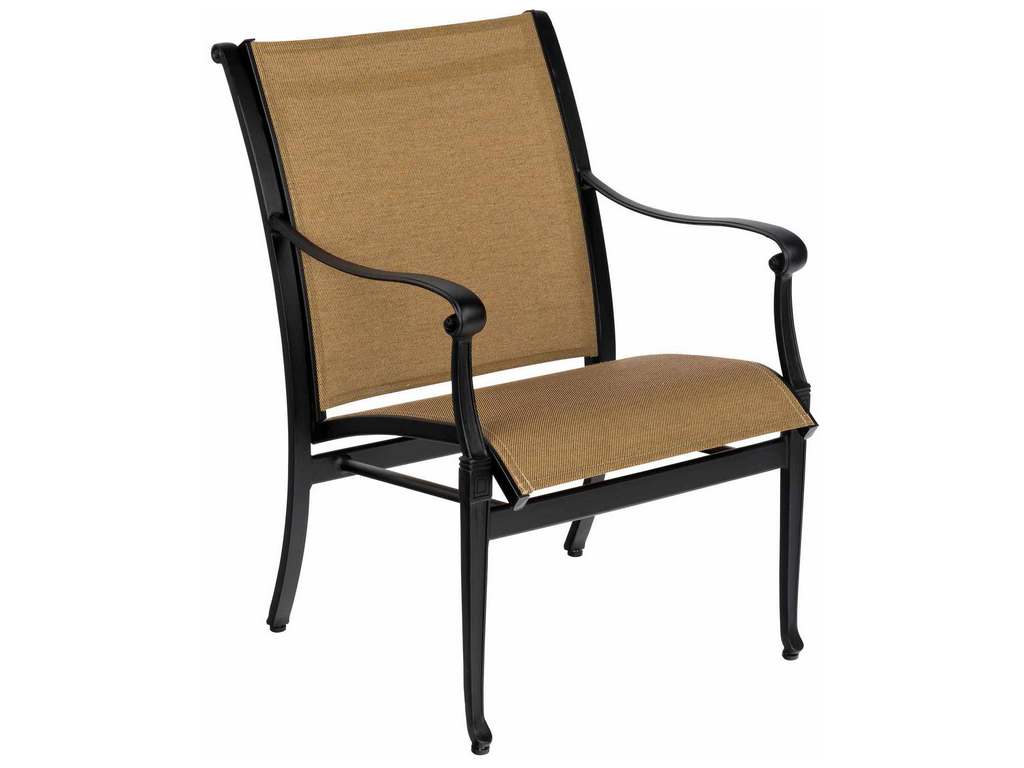 Woodard 6W0401 Wiltshire   Sling Dining Armchair