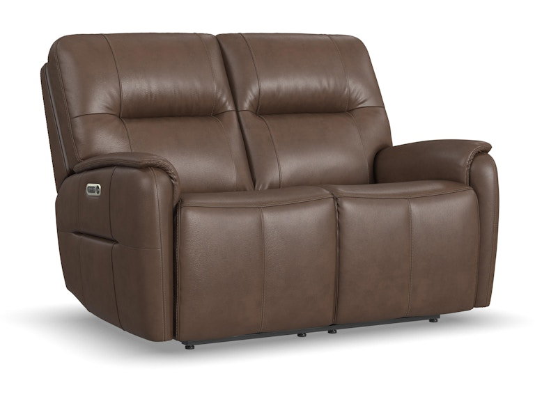 Flexsteel Furniture 1745-60PH Wilson Power Reclining Loveseat with Power Headrests
