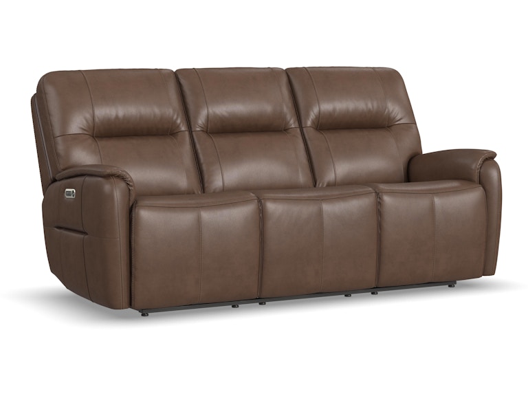 Flexsteel Furniture 1745-62PH Wilson Power Reclining Sofa with Power Headrests