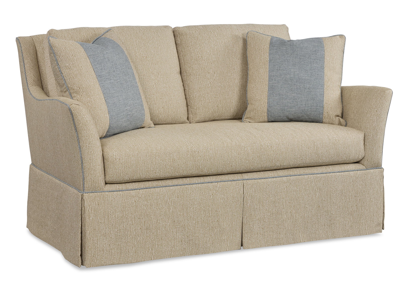 Jessica Charles 1790L Ensemble Skirted Loveseat