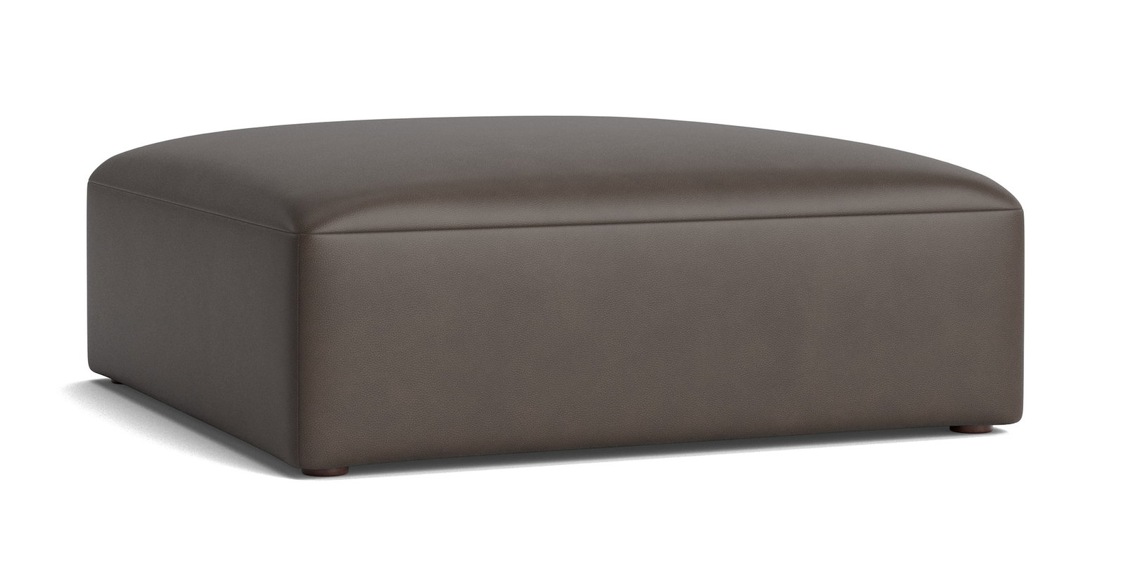 Bassett Furniture 2756-00L Clyde Leather Ottoman