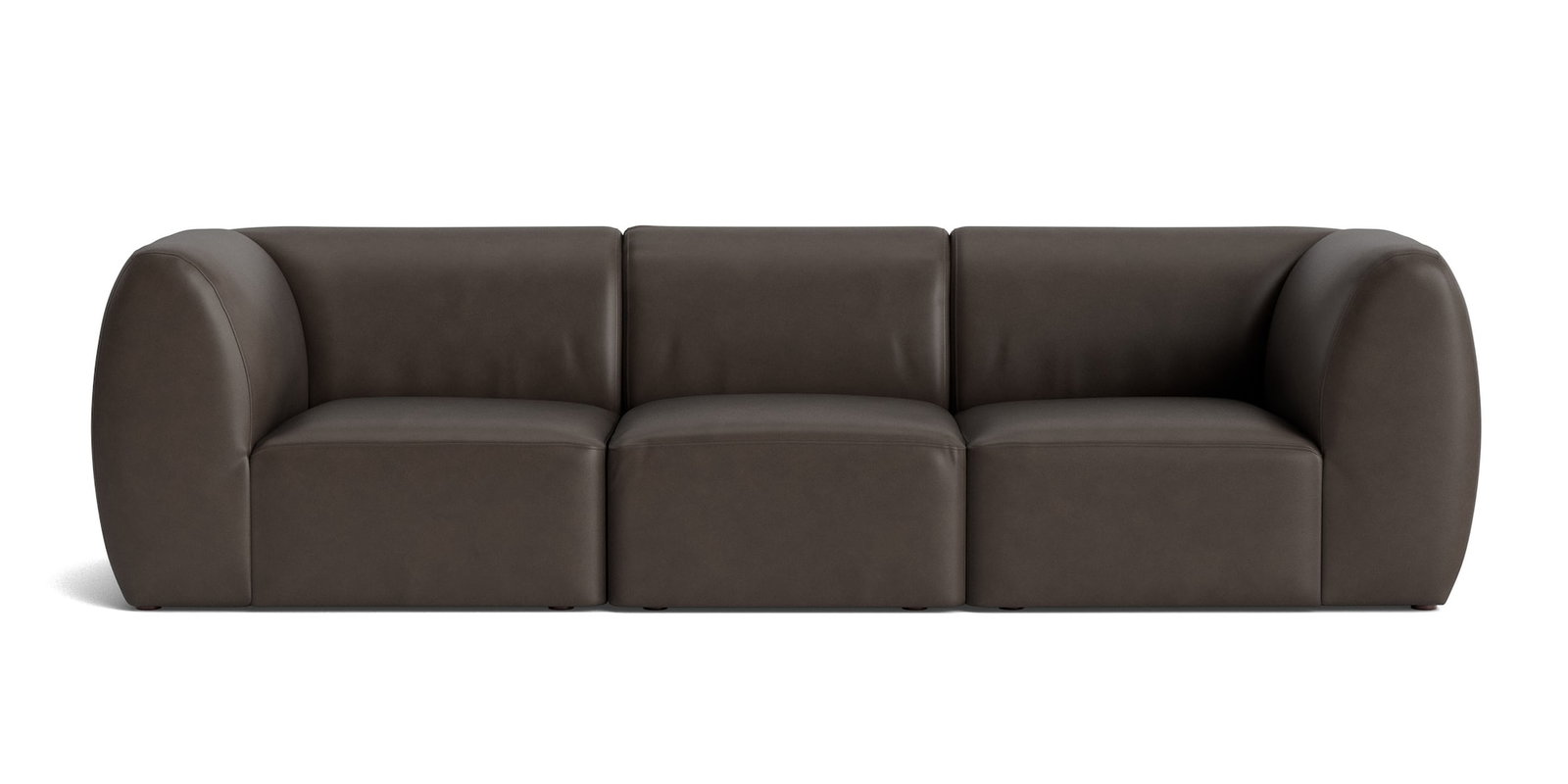 Bassett Furniture 2756-SOFAL Clyde Leather Modular Sofa Bassett Furniture 2756-SOFAL Clyde Leather Modular Sofa