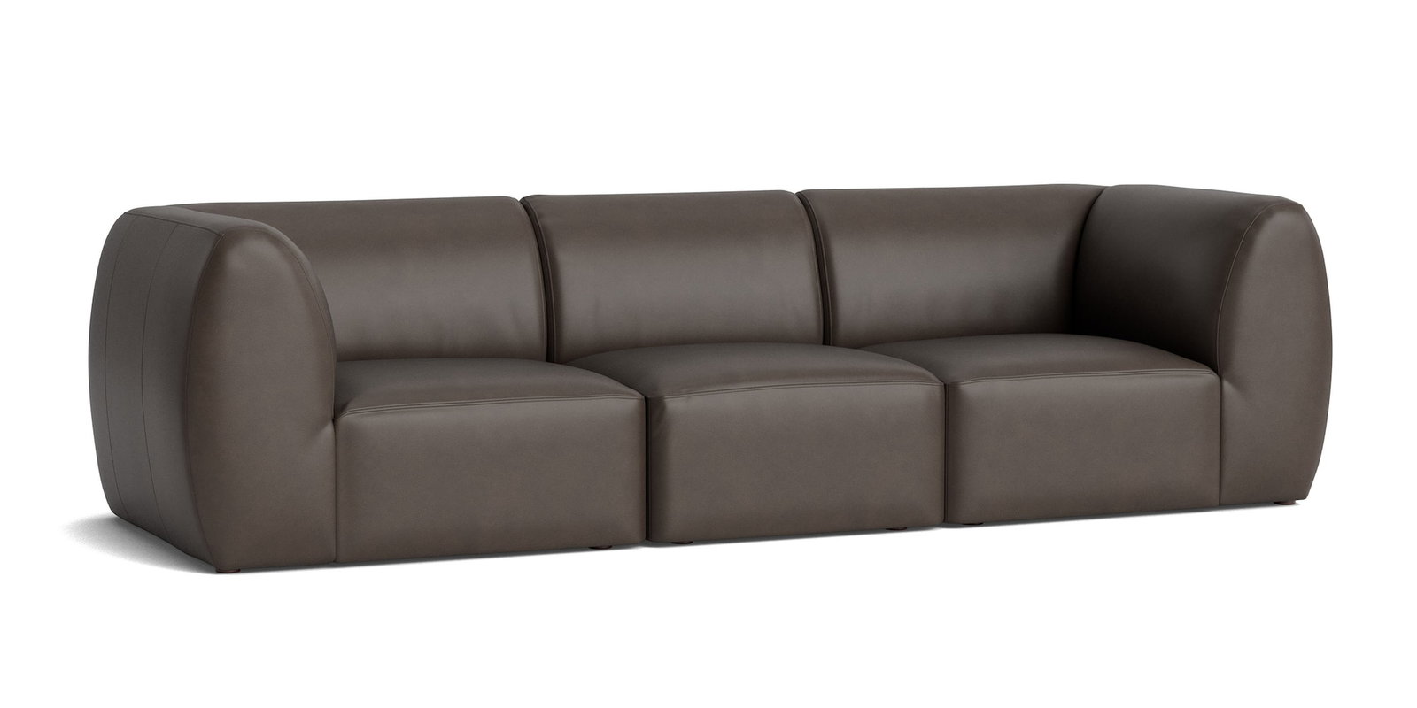 Bassett Furniture 2756-SOFAL Clyde Leather Modular Sofa Bassett Furniture 2756-SOFAL Clyde Leather Modular Sofa