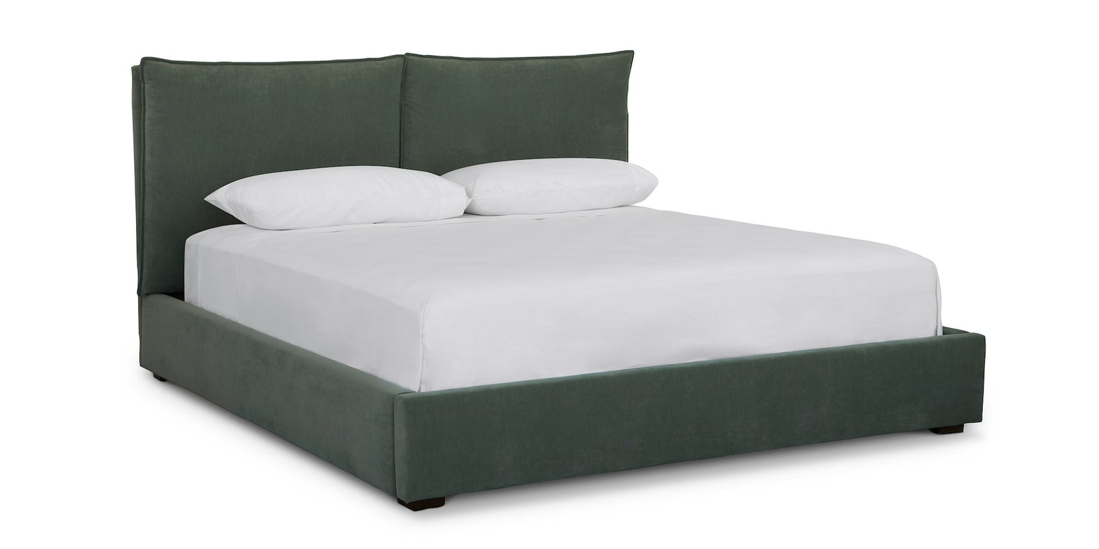 Bassett Furniture 2830-KP79-6441-4 Greer Cal King Upholstered Bed