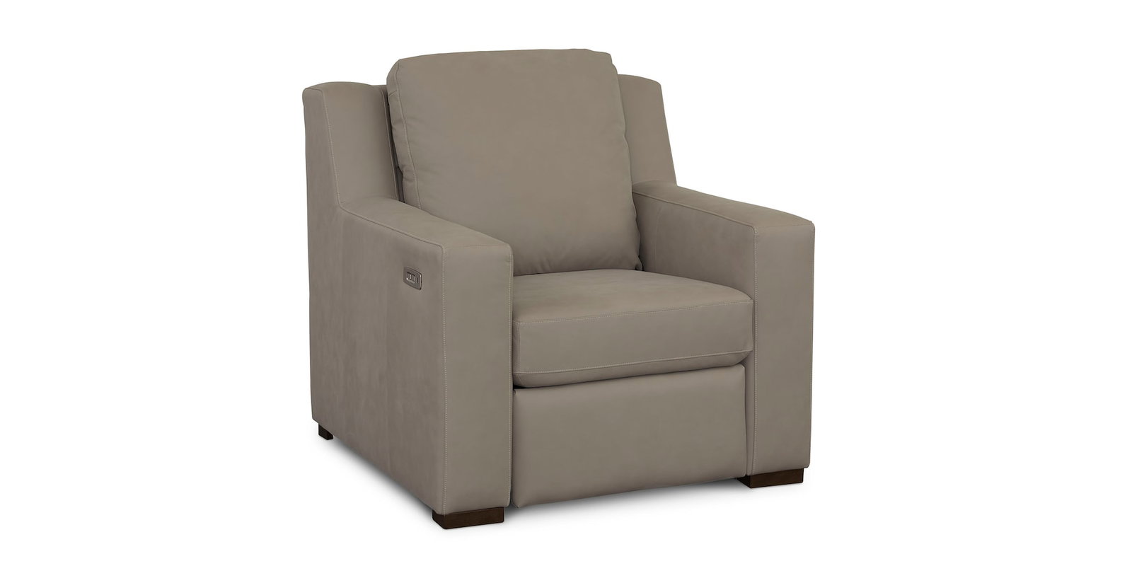 Bassett Furniture 2900-12ML Somers Leather Reclining Chair