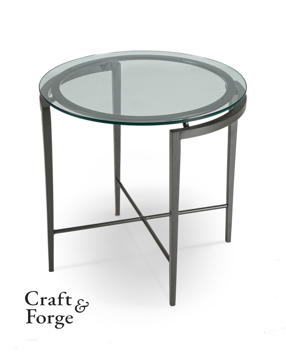 Charleston Forge 7048 Armory Round End Table