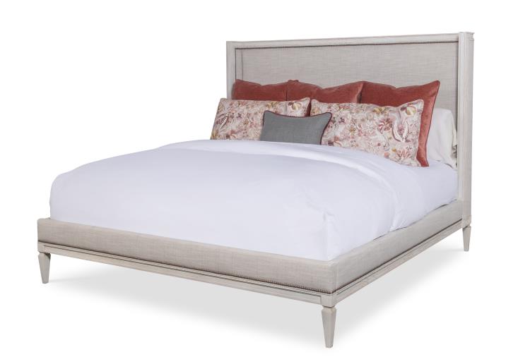 Century Furniture 899-126 Maison ’47 Upholstered Wing Bed – King 6/6