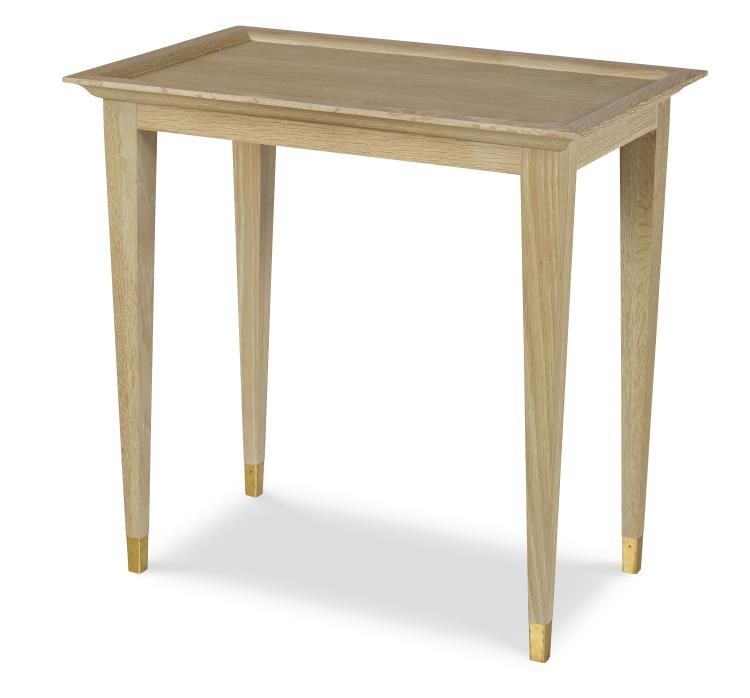 Century Furniture 89A-625-V1 Maison 47 Side Table Blonde Cerused
