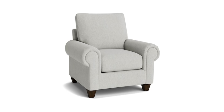 Bassett Furniture C400-12SF True Custom Large Panel Arm Accent Chair Bassett Furniture C400-12SF True Custom Large Panel Arm Accent Chair