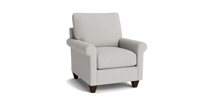 Bassett Furniture C100-12SF True Custom Sock Arm Accent Chair