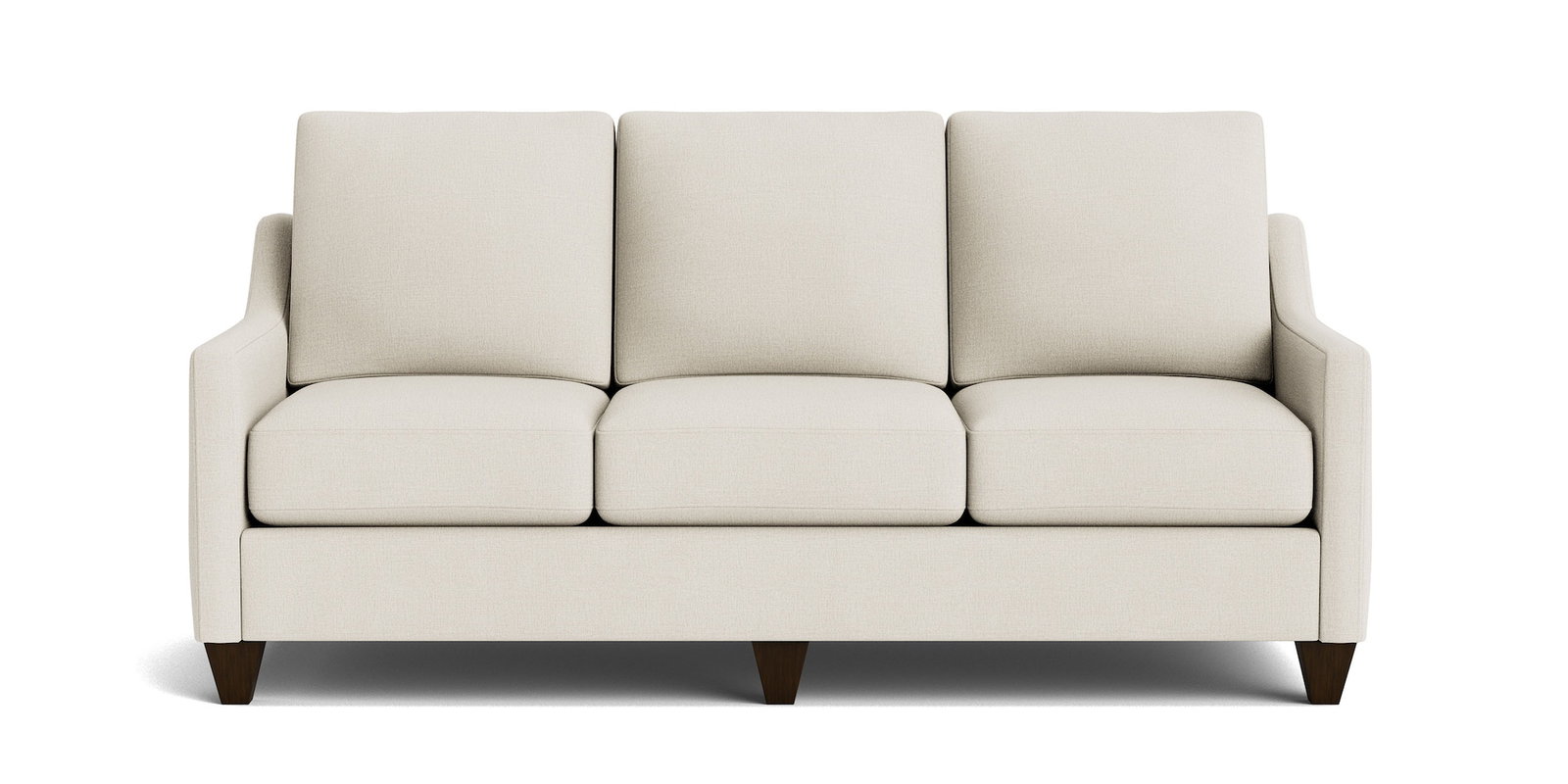 Bassett Furniture C900-72SF-26 True Custom Slope Arm Sofa