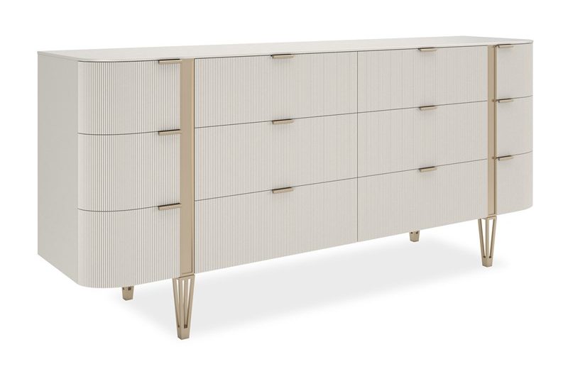 Caracole Furniture CLA-424-033 Love At First Sight 78 Dresser