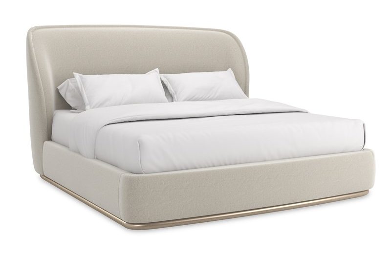 Caracole Furniture CLA-424-128 Opal King Bed