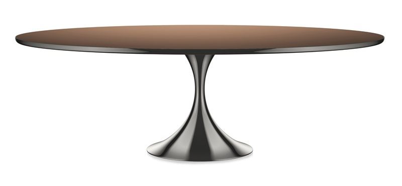 Caracole Furniture CLA-424-208B Semper 96 Oval Table