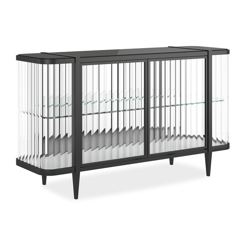 Caracole Furniture CLA-424-215B Stop and Stare Sideboard