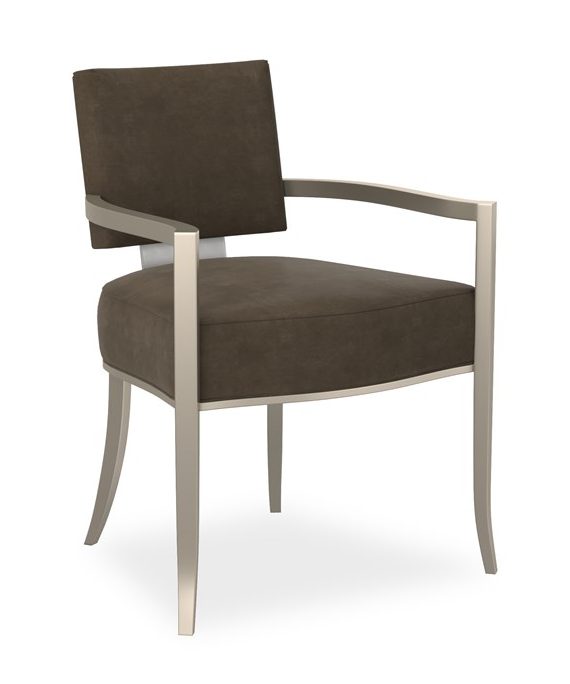 Caracole Furniture CLA-424-275G Reserved Seating Arm Chair