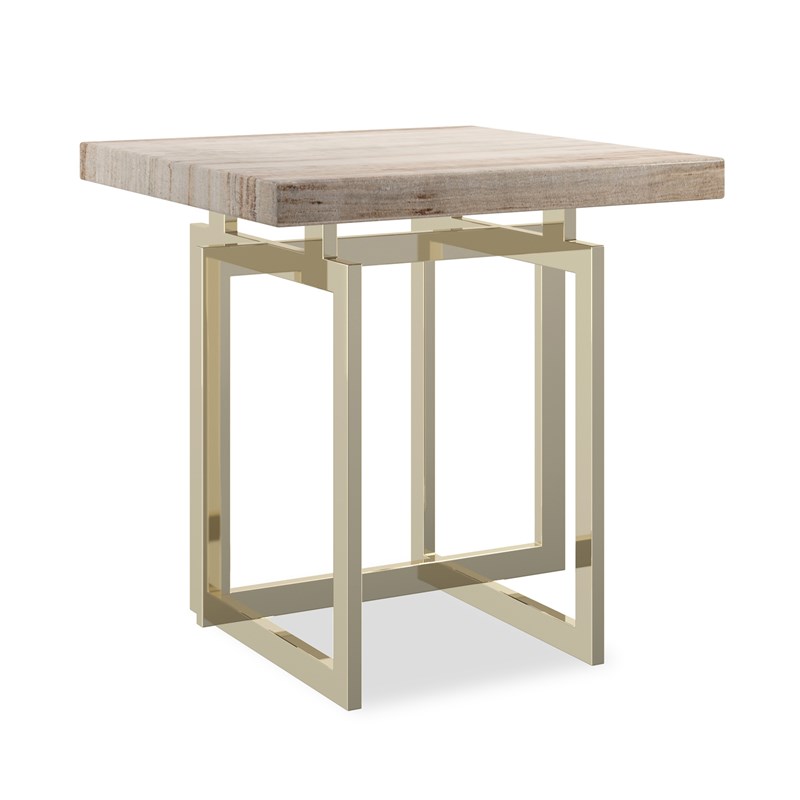 Caracole Furniture CLA-424-413 Wish You Were Here End Table