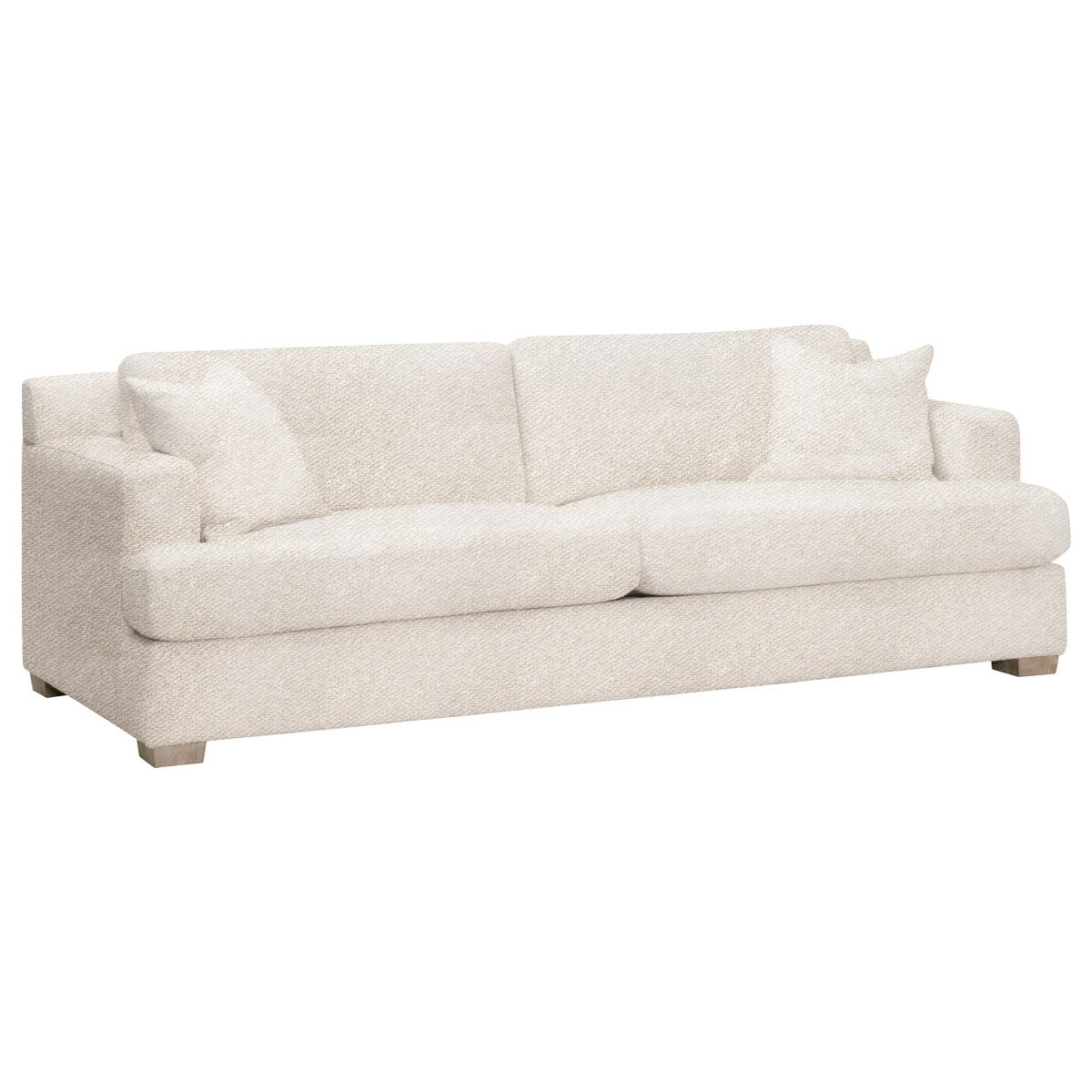 Essentials For Living 6604-3.LGLIN/NG Dean 92″ California Casual Sofa