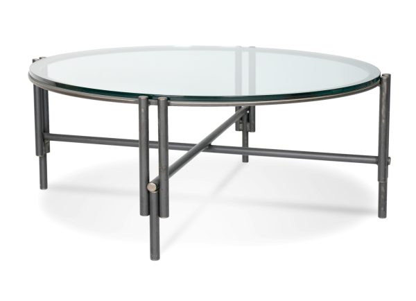 Charleston Forge 5002 Gibson 42” Round Cocktail Table