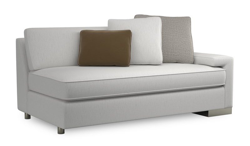 Caracole Furniture M090-018-RS1-B I’m Shelf-ish RAF Sofa