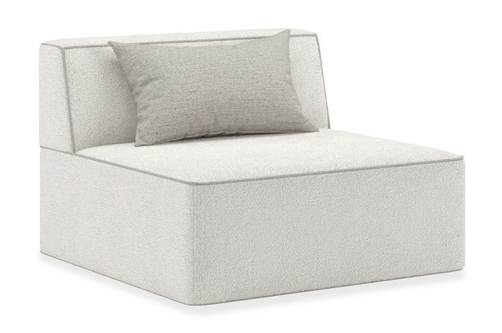 Caracole Furniture M150-023-AC1-B Marbella Armless Chair