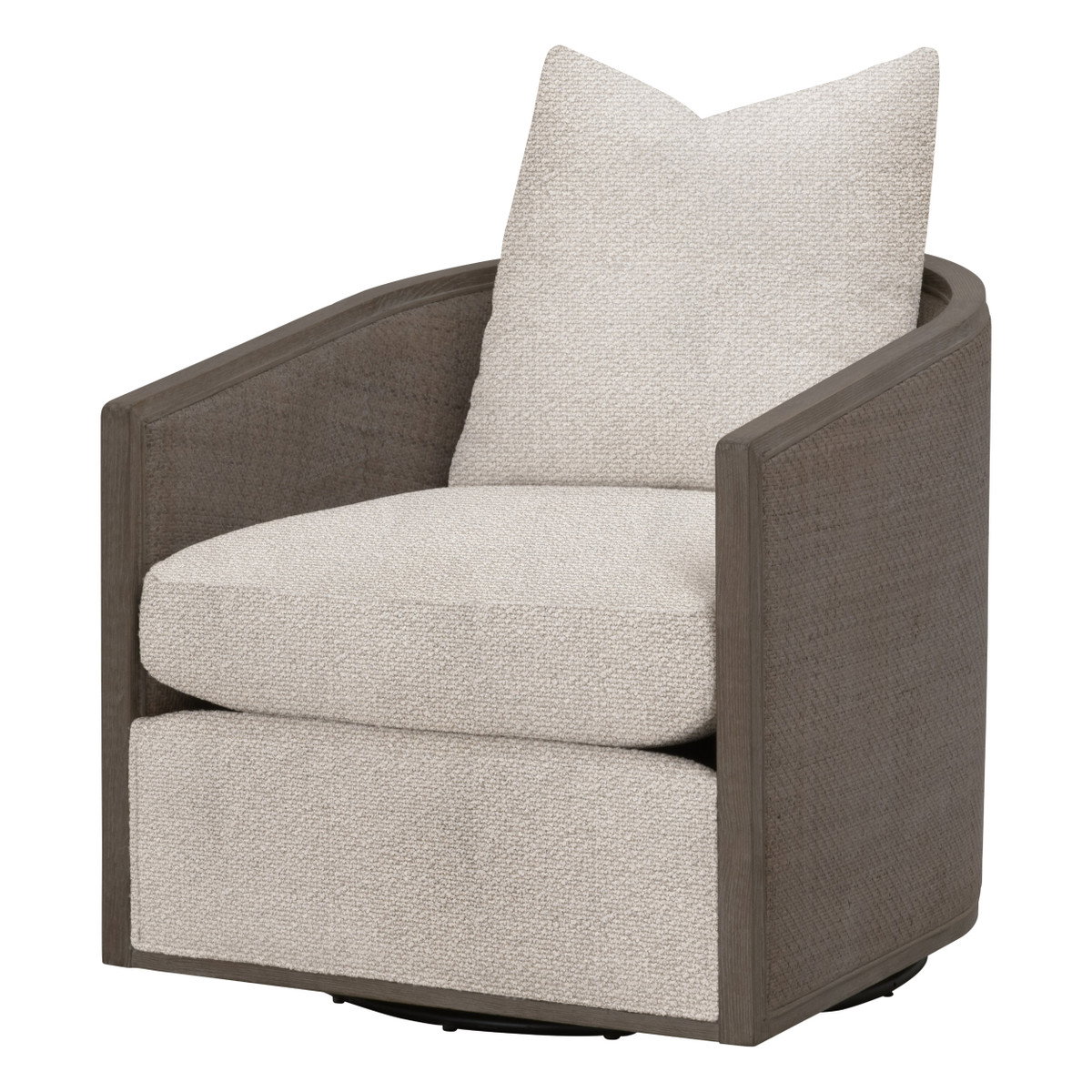 Essentials For Living 6643.LGJUT/MBO McGuire Swivel Club Chair Essentials For Living 6643.LGJUT/MBO McGuire Swivel Club Chair